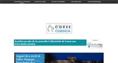 Desktop Screenshot of corse.fr