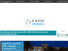 Tablet Screenshot of corse.fr